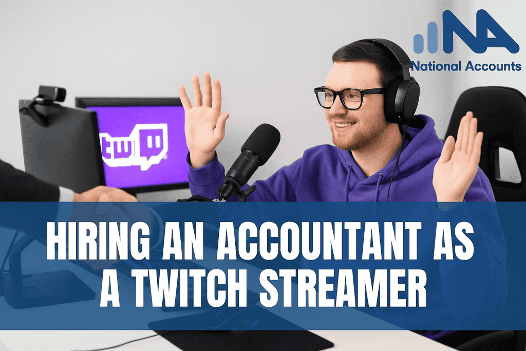 Accountant for Twitch streamer - financial and tax services in Australia.
