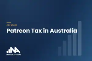 Patreon tax in Australia for creators